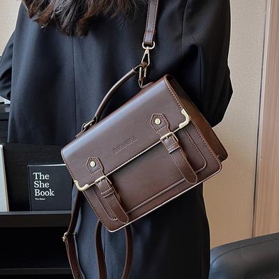 Retro Small Bag New Fashion Backpack Cambridge Schoolbag Women's Versatile Handbag Backpack