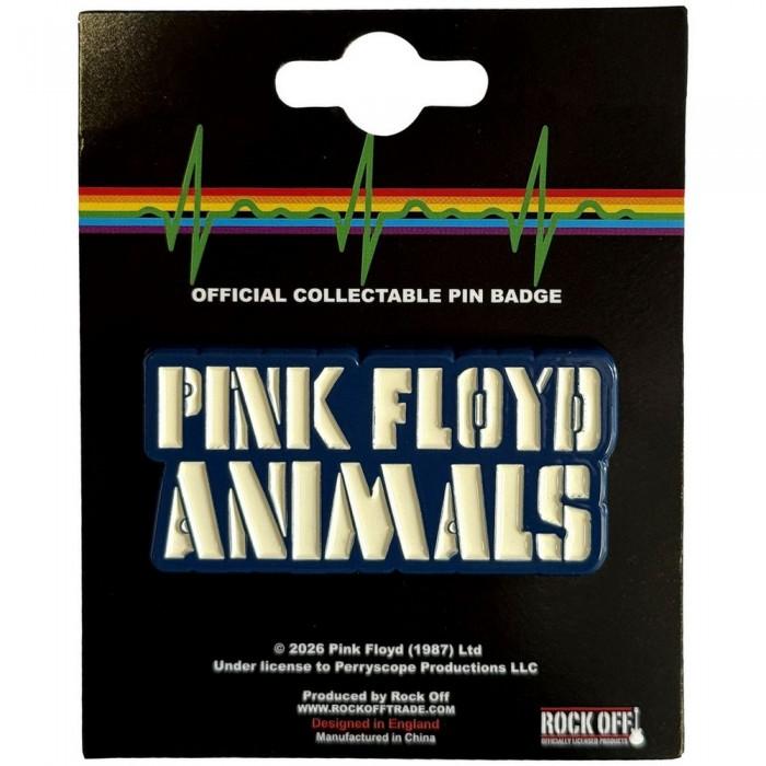 Pink Floyd Logo Animals Badge