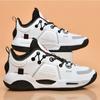 Basketball shoes are hot in the city, sports running shoes, raw marshmallows, colorful low-top sneakers, friction sound