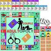 Adultopoly Brettspiel für Paare, Date Night Interaktives Beziehungs-Kartenspiel, Lustige Gesprächskarten zur Stärkung der Bindung, 2-Spieler Strategiespiel