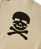 Seuweideu Skull Cowichan Sweater [Beige]