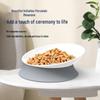 Ergonomic Tilted Cat Food Bowl