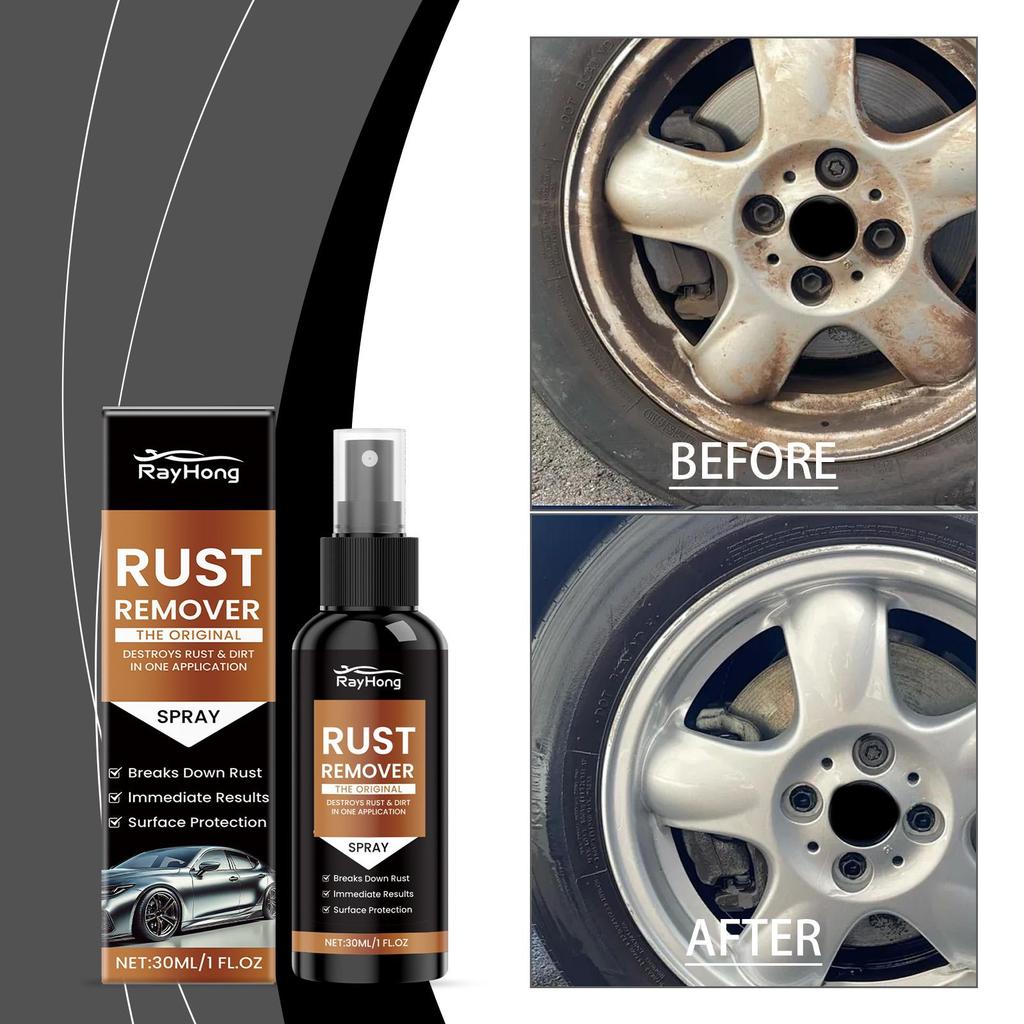 RAYHONG Rimuovi Ruggine Auto Formula Neutra non danneggia la vernice dell'auto pneumatico telaio metallo pulitore