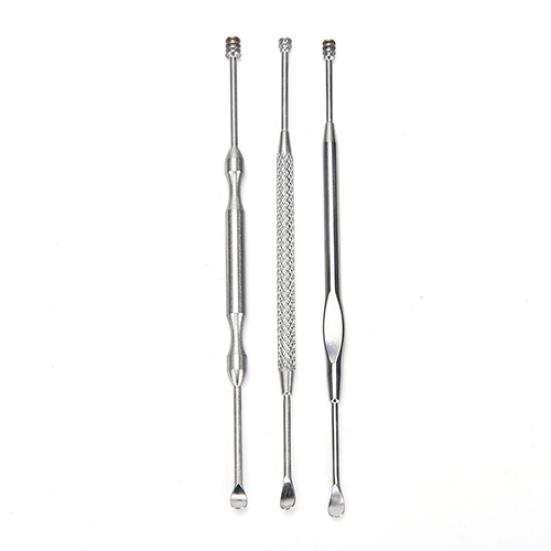 Dual-Head Stainless Steel Earpick Wax Care Cleaner Health Ear Remover Curette