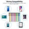 10Pcs 7.0 Capacitive Stylus Touch Screen Pen For iPad Pro iPhone Universal Tablet PC Soft Head Mobile Phone Stylus Touch Pens 6
