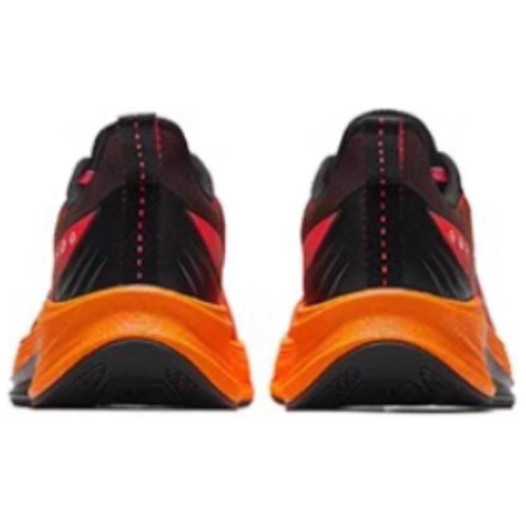 Anta Rocket 6.0 Cushioning Slip Resistant Abrasion Resistant Low Top Sprint Running Shoes Men's Orange Red Black 112445581-4