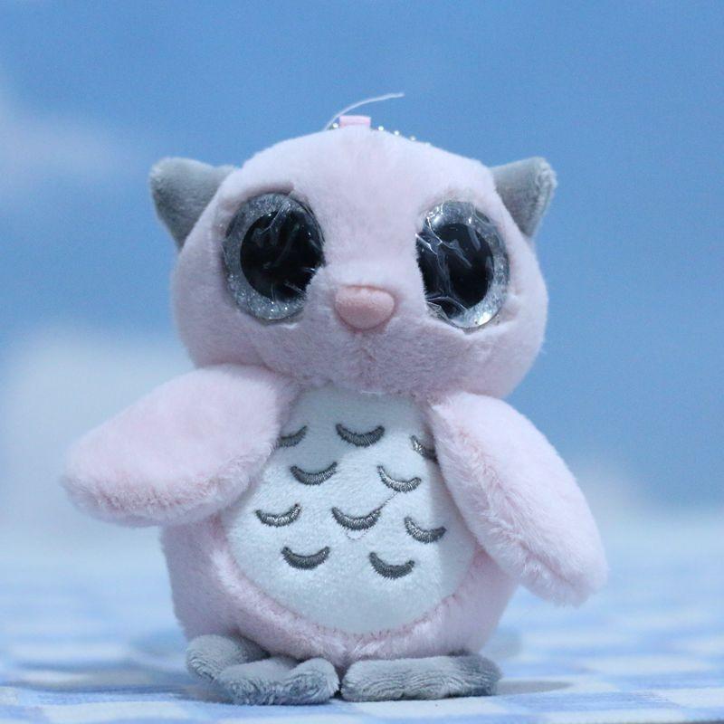 Cute Cartoon Owl Plush Toy Keychain For Bags And Stuffed Animal Collectors