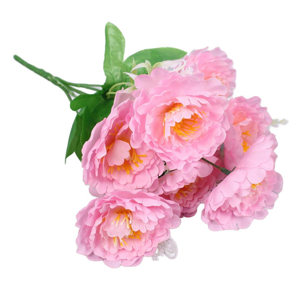 Heads Natural And Vibrant S Home Decoration Artificial Peonies Bouquets Home Decoration Outdoor Greening Flowers