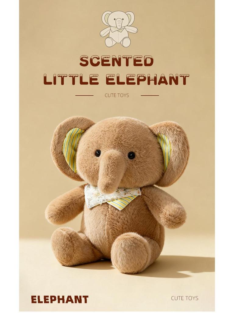Cross-Border Aroma Elephant Plush Toy: Soothing Large Cloth Doll Gift for Children