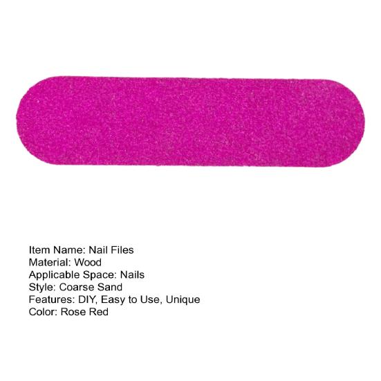 20 ks/sada pilníčků na nehty Set Dosáhněte DIY nail art Ekologické Odolné kompaktní pilníky na manikúru s dlouhou životností