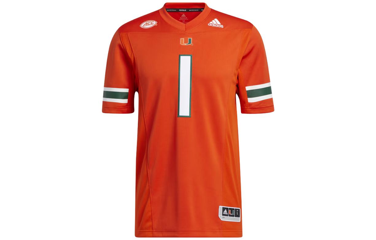 Adidas Hurricanes Soccer Jersey Men s Orange HC9931 L