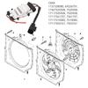 High Performances Cooling Fan Control Module 17117561757 Accuracy Temperature Control Modules for Car E46 316i 318i 320i