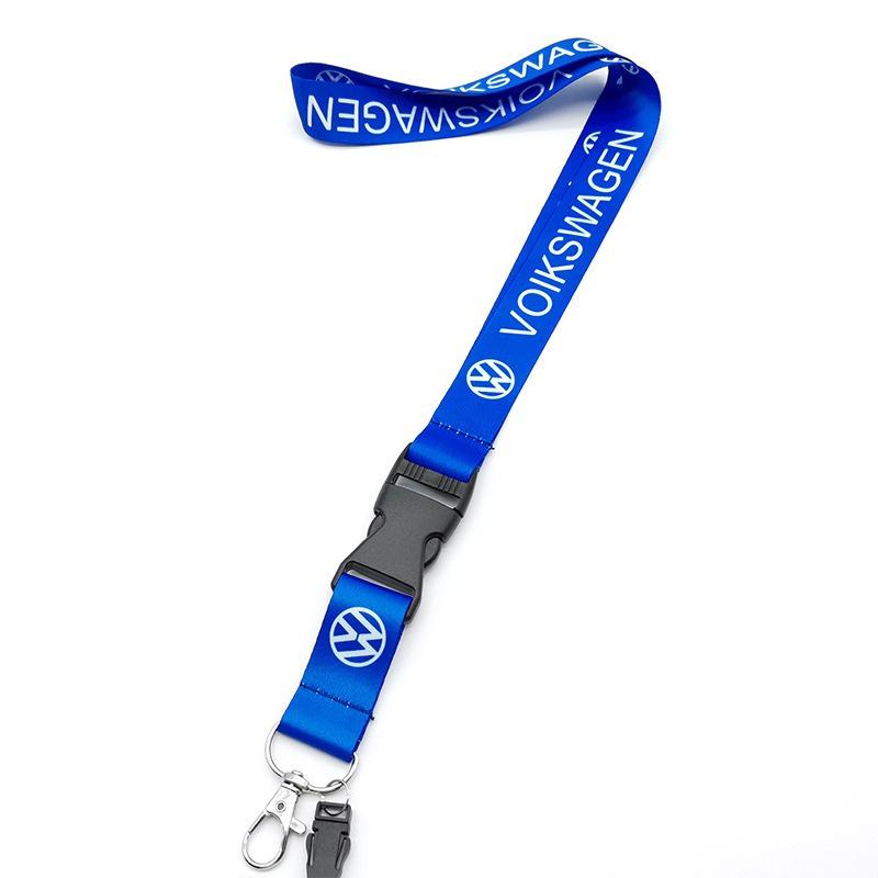 T25Fashion Neck Straps Lanyard Key Cell Phone Work ID Card Hanging Rope For VW Volkswagen Golf Polo Passat Touran Jetta Accessories
