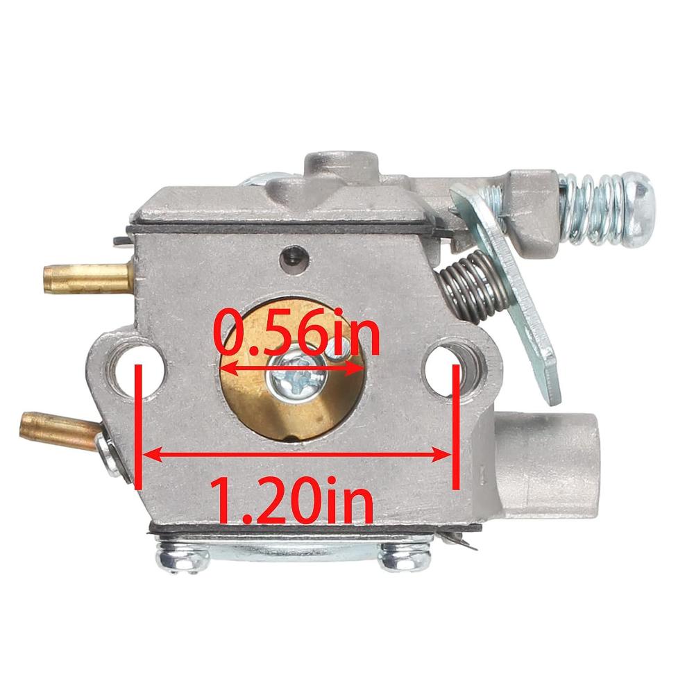 

WT-629 Carburetor for Poulan WT3100 Walbro WT-629-1 WT-298 WT-298B WT-298A WA-219B BC30B Weedeater Trimmer Carb