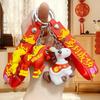 Cute 2026 Year Of The Horse Keychain Zodiac Pony Pendant Couple Backpack Fashionable Accessory Jewelry New Year Mascot Gifts