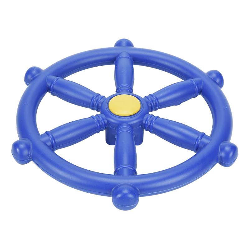 Pirate Ship Wheel Toy Outdoor Playhouse Toy Imaginative Swingset Attachment Playground Accessories for Swingset Tree House