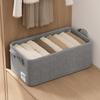 Foldable Fabric Clothes Storage Box with Steel Frame