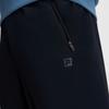 FILA 2023 Autumn New Knit Long Pants Fashion Slim Fit Tapered Sports Pants Unisex bottoms Deep-Black A11M341805F-BK