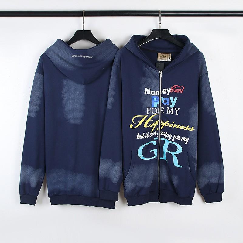 Skull 3D Print Zip-Up Hoodie Men Women Casual Hip Hop Loose Fit Sweatshirt