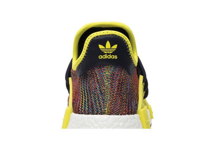 Men's Sneakers adidas Human Race NMD Pharrell Multi-Color Noble Ink/Bold Yellow/Footwear White