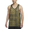 Nike Gilet Senza Maniche Traspirante Dri-Fit Fiore di Anacardio Uomo Top Verde Atomico DH7372-378
