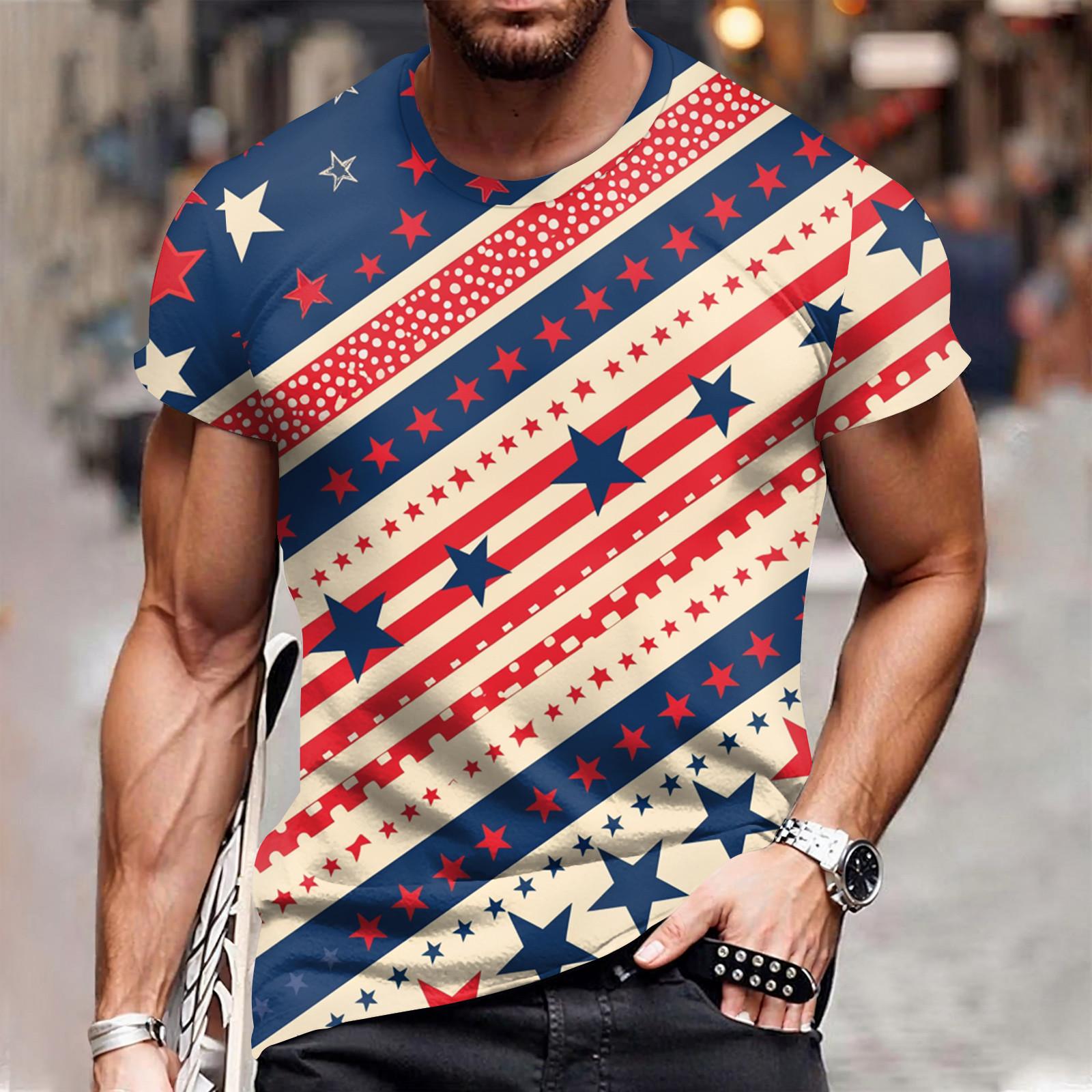 

Чоловічі футболки Футболки Графічний текст Пул3D-друк Вулиця Повсякденний одяг з принтами з короткими рукавами Базовий S червоний