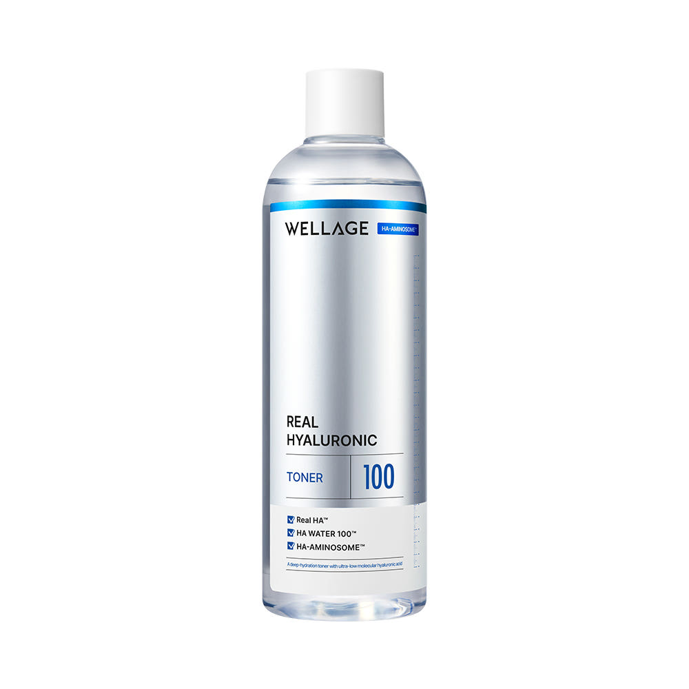 Wellage Real Hyaluronic 100 Toner 500ml 1ea