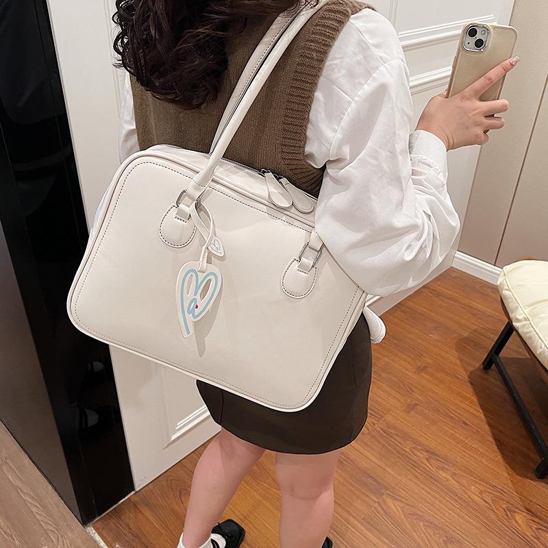 Versatile Large-Capacity Women's Tote Bag - Autumn/Winter Shoulder Handbag & Laptop Bag