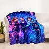 1pc K-Pop Coloring Book Blanket Comfortable Soft Lightweight Multi Seasonal Blanket for Travel Camping Picnics Sofa Office Bedroom Gift Friends