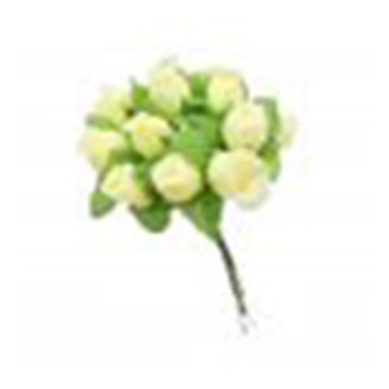 1 bukett kunstig blomst 12 rosehoder DIY Craft Home Party Bryllupsdekor