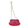 Summer Woven Shell Crossbody Bag With Chain Strap For Daily Fashion