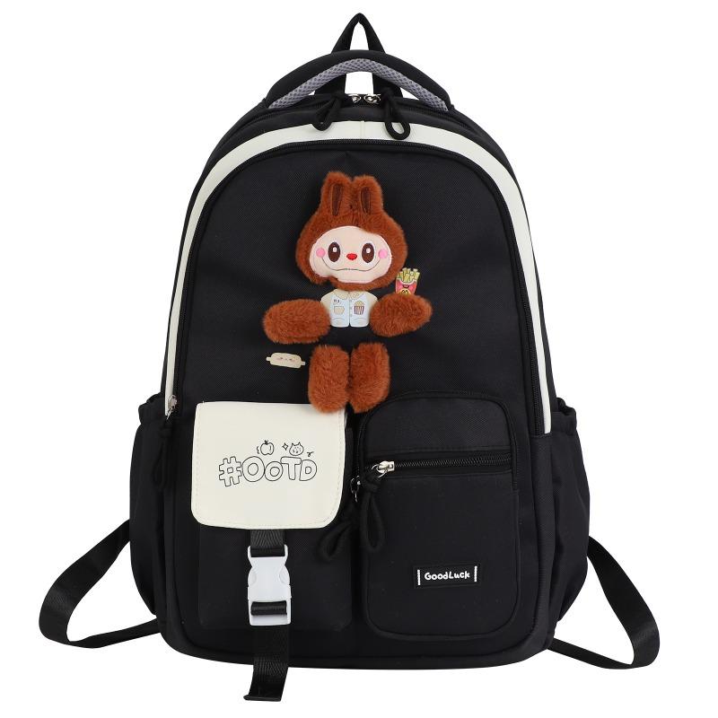 School Bag Backpack Cute Student Fashion Doll Backpack Student Class Backpack
