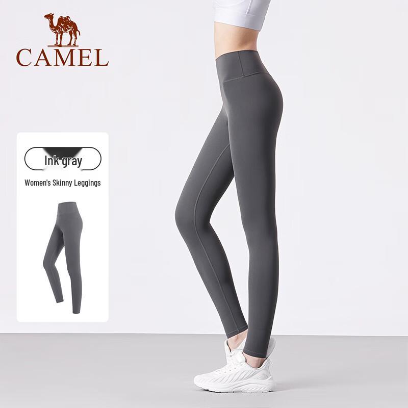 CAMEL Women's High-Waist Tummy Control Seamless Yoga Pants