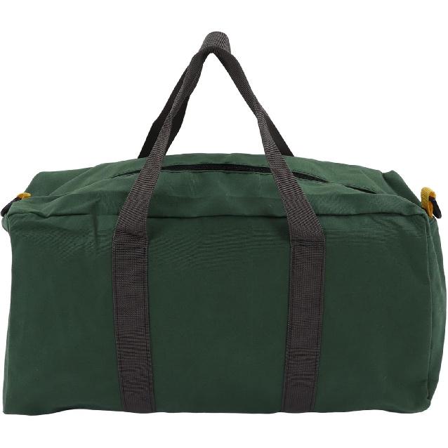 Canvas Tool Bag, 20in Heavy Duty Tool Bag Wide Mouth Tool Bag Zippered Tool Tote Close Top Mechanics Storage Bag Large Capacity Water Resistant for