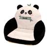 Cute Cat Autumn And Winter Thickened Tatami Seat Cushion Lazy Integrated Butt Cushion Cartoon Panda Office Waist Rest