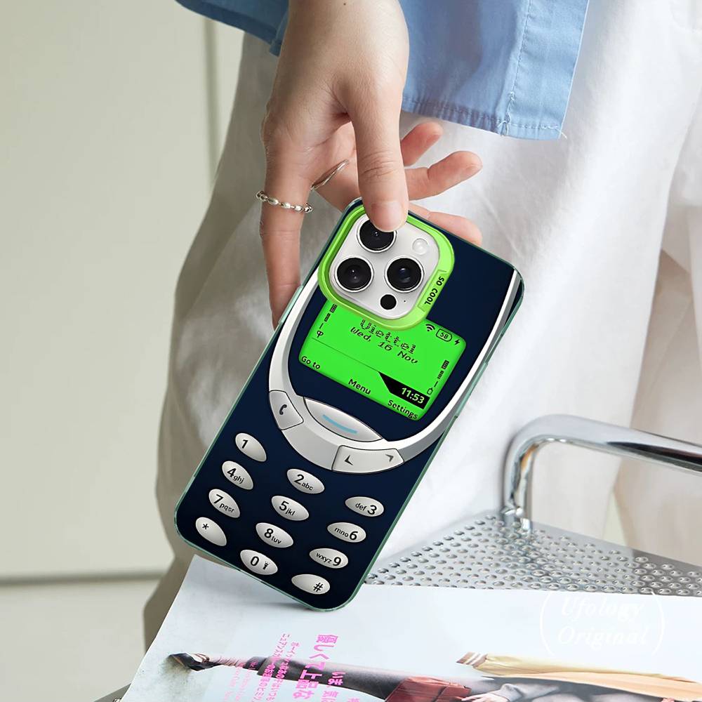 Cool-N-Nokiaes Phone Case For IPhone 17 16 15 14 13 12 11 Pro Max Color Black Matte Cover