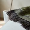 Cotton Blanket Yarn-Dyed Jacquard Tassel Throw Blanket Decoration Sofa Bedend T Air Office Nap Cover Blanket 140*190Cm