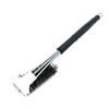 Three Head Scraper Stainless Steel Barbecue Brush Steel Wire Brush Barbecue Cleaning Brush Household Barbecue Tools Can Be Reused Ya468