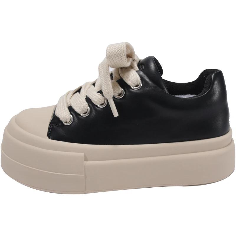 

Women s Sports Shoes Vulcanized Autumn Breathable Casual Flat Solid Color Shoes Women s Platform Running Shoes Zapatillas Mujer 35 чёрный