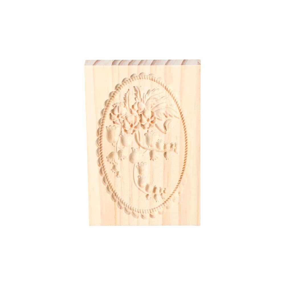 DIY Creative for Biscuit Making Baking  Mould Wooden Cookie Mold Kitchen Accessories Cookie Stamp