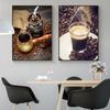 Nordic Coffee Theme Photography Canvas Posters Print Modern Wall Art Pictures For Living Room Dinning Room Cafe Office Aisle