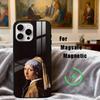 P-Painting A-Art V-Vermeer G-Girl Phone Case For iPhone17,16,15,14,13,12,11 Plus,Pro Max Magnetic For Magsafe Wireless Charging