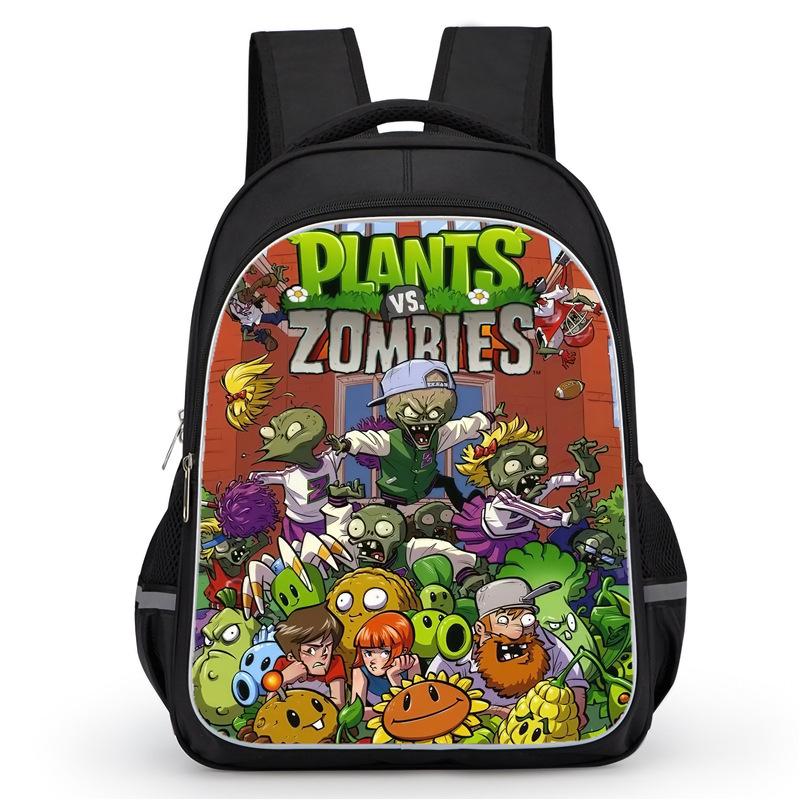 Plants Vs. Zombies Plants Vs. Zombies Anime Backpack Student Bag