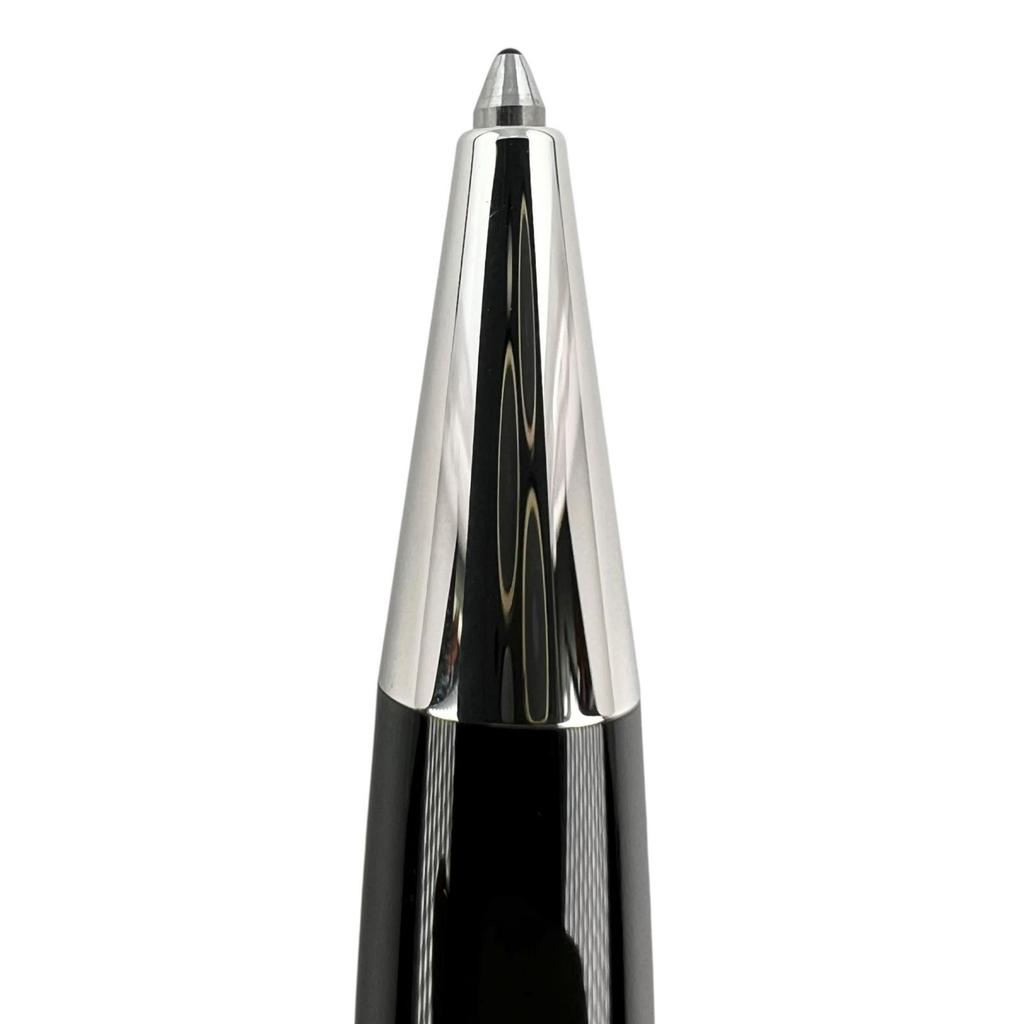 Montblanc Ballpoint Pen Meisterstück Classic Twist Black Silver Mens Used