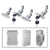 T Handle Door Lock Latch Stainless Steel Multifunctional Easily Install for Cabinet Drawer Replacement Accessories