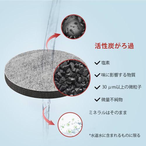 JoySend MicroDisc Water Filter Cartridge, Improved, Compatible with KBMDCZ31 Bottle and Carafe Water Filters (4-Pack)