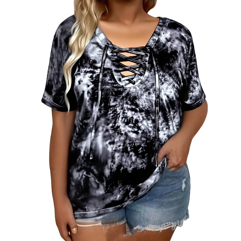 Women's Fashionable Short Sleeves Elegant Commuting And Casual Top