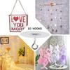 Stick Roof Hooks, Water Resistant Self Adhesive Roof Hooks, Multifunctional Balloon Hooks, Wind Bells