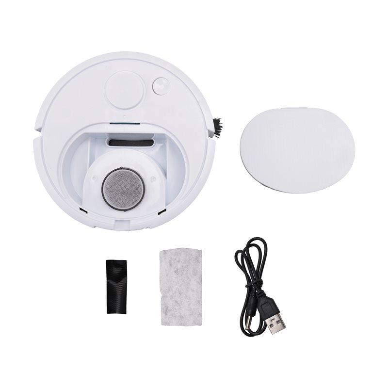 A84E-Automatic Vacuum Cleaners Mini Cleaning Machine Smart Sweeping Mopping Robot Vacuum Cleaners White белый