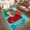 Cristiano Ronaldo Carpet Perfect For Dining Room Kitchen Living Rooms Bedrooms Antislip Carpet Decorate Offices Gift For Festivals